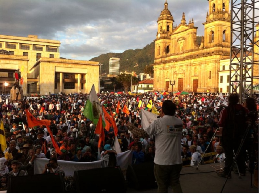 Declaración política cumbre agraria: Campesina, Étnica y Popular