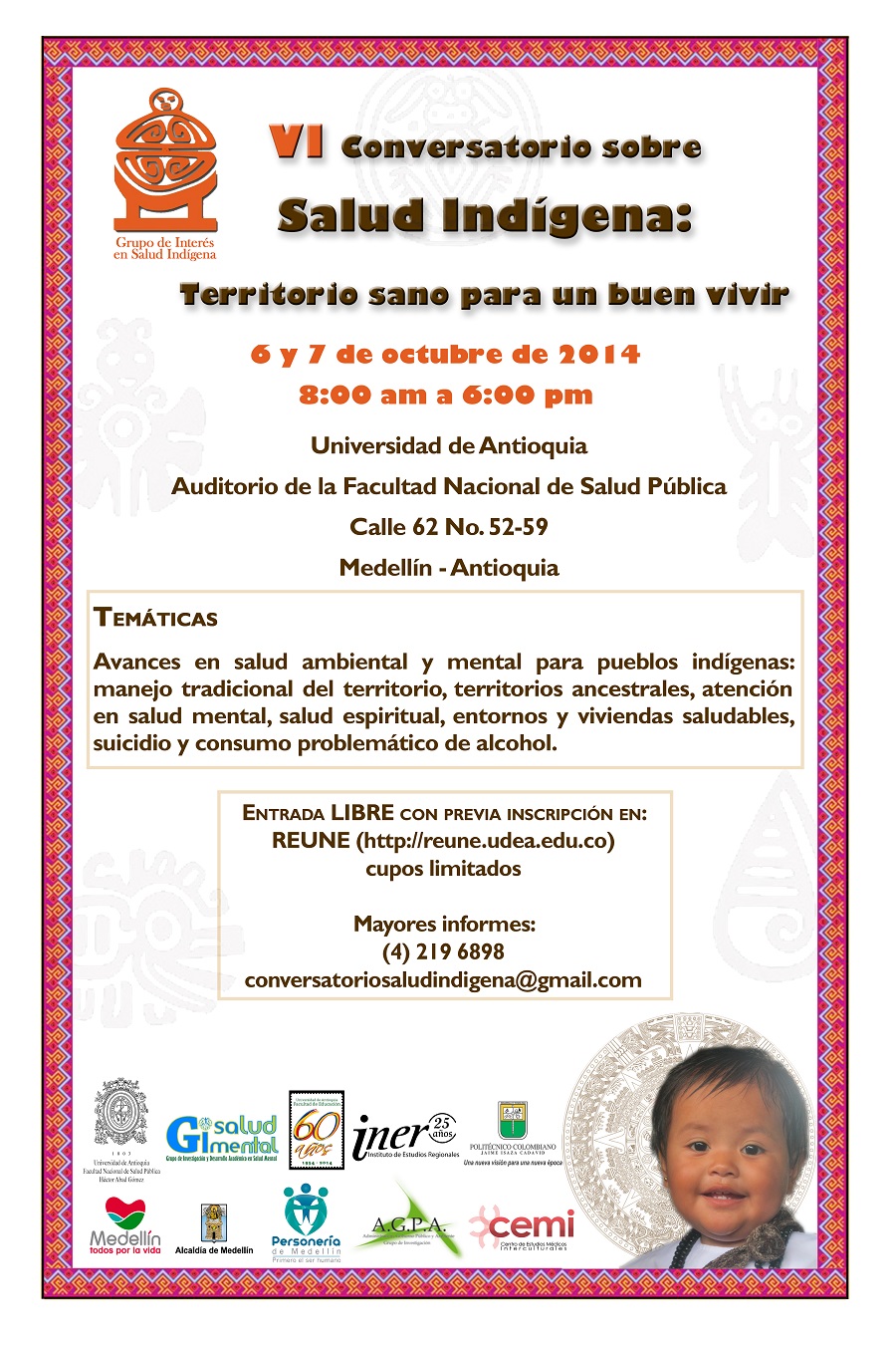 VI conversatorio sobre salud indígena: Territorio sano para un buen vivir