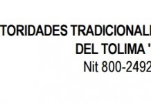 La Asociación de Autoridades Tradicionales del Consejo Regional Indígena del Tolima – CRIT, Rechazan la Detención del Líder Indígena Feliciano Valencia