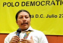 Polo Democrático rechaza atropello contra Feliciano Valencia y exige su libertad