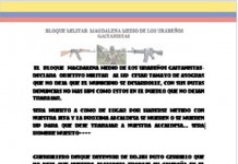 Nuevas amenazas de los paramilitares contra el Presidente Departamental de ASOGRAS y Defensor de DD.HH