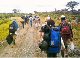 Continúa el desplazamiento forzado de los campesinos en San José de Apartadó