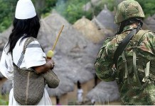 Ejército, a negociar con indígenas su presencia en la Sierra Nevada