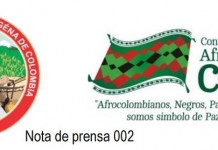 Pueblos Indígenas y Afrodescendientes de Colombia viajan a Ciudad de Washington D.C.