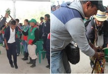 Autoridad tradicional del pueblo Kokonuko, posesionó cabildos escolares de Instituciones educativas de su territorio