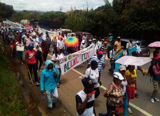 Norte del Cauca/ Comunidades Afro bloquean vía panamericana por incumplimientos del Gobierno