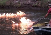 Los ríos en llamas que traería el fracking a Colombia