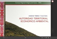Cartilla Autoridad Territorial Economico Ambiental ATEA En desarrollo de los mandatos de los congresos de nuestra organización el Programa Económico Ambiental del Consejo Regional Indígena del Cauca CRIC,