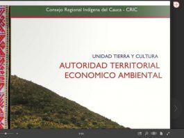 En desarrollo de los mandatos de los congresos de nuestra organización el Programa Económico Ambiental del Consejo Regional Indígena del Cauca CRIC,