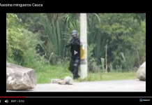 ESMAD Asesina mingueros Cauca ESMAD Asesina mingueros Cauca