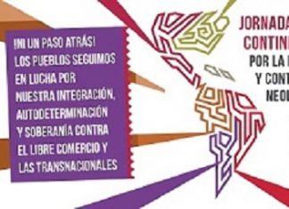 Lanzamiento de la Jornada Continental por la Democracia y Contra el Neoliberalismo