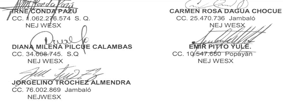 autoridades Jambalo