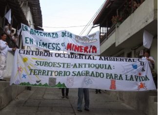 El Suroeste Antioqueño Marcha por la Paz con Justicia Socio-Ambiental