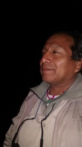 Raúl Sajama integrante comunidad indígena Angosto El Perchel