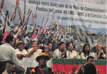 Comunidades del Cauca en expectativa de los diálogos entre la comisión de paz de la Habana y el movimiento indígena