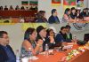 Sectores sociales, indígenas, afrodescendientes y campesinos reunidos en la la Cumbre Nacional por la Paz