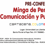 Banner-Minga de pensamiento Comunicación y pueblos indígenas