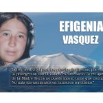 la recuperación de la Madre Tierra no puede morir, tiene que continuar Efigenia Vasquez- Kokonuko