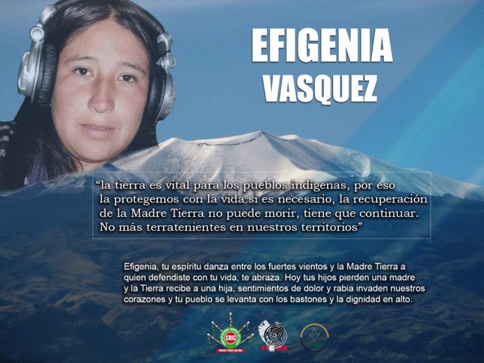 la recuperación de la Madre Tierra no puede morir, tiene que continuar