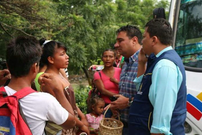 Pueblo Yukpa desplazada en Cúcuta