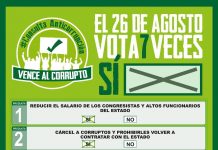 ¡El 26 de agosto todos a votar!