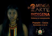 Con buenas expectativas avanza preparación de la minga de arte indígena en el Cauca