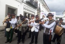Con un balance positivo se terminó el primer día de Minga del Arte Indígena