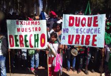 Seguiremos alzando la voz de resistencia, para continuar posicionando la palabra y los compromisos acordados con el Gobierno Nacional