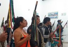 Cinco autoridades indígenas amenazados a través de un panfleto en Tierradentro