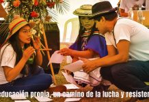 La educación propia, un camino de la lucha y resistencia