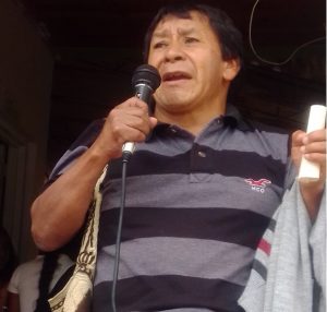 Fuente: Radio Nasa Toribio. Marcos Yule, Coordinador CECIDIC, acompañante al recorrido territorial