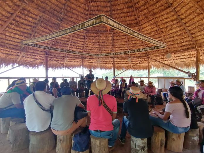 Alegramos el territorio desde el corazón del fuego para armonizar la comunidad Nasa - Tulpa