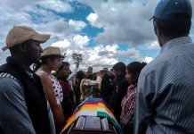 En las instalaciones de la Universidad Autónoma Indígena Intercultural-UAIIN se le brindó el homenaje y apertura de camino espiritual a la orientadora Jhaneth Carvajal