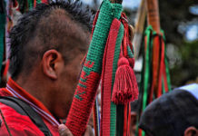 Guardias indígenas hacen control territorial en diferentes puntos del Cauca