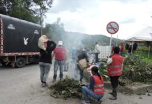 Continúan las acciones de control territorial en el pueblo Totoroez para prevenir la peste del covid-19
