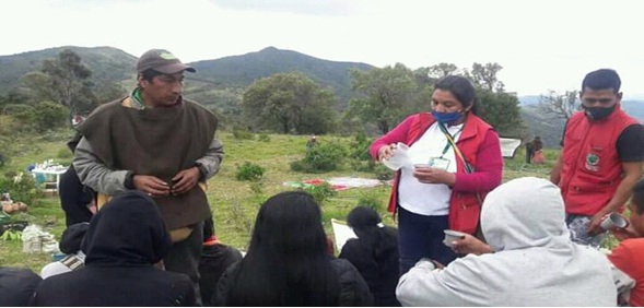 Los pueblos originarios del Cauca enfrentan la pandemia desde la medicina tradicional
