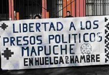 Organizaciones de Pueblos Originarios exigen justicia para los Presos Mapuche en huelga de hambre