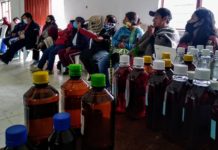 Pueblo Polindara: Con la limpieza y pedida de permiso a los espíritus de la naturaleza