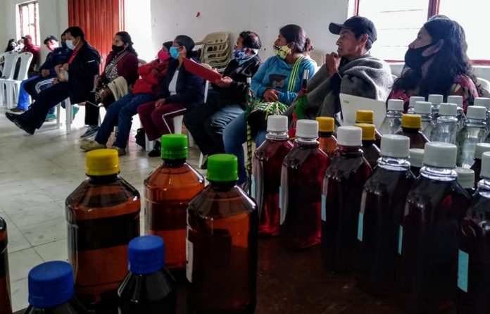 Con la limpieza y pedida de permiso a los espíritus de la naturaleza polindara (3)