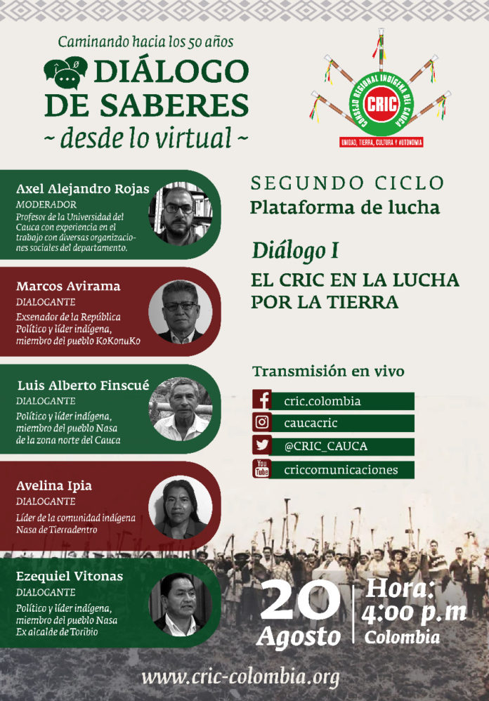 Vuelve El diálogo de Saberes 4 pm 20 ago 2020