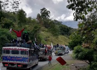 Instituciones de Gobierno muestran evidente falta de voluntad política en apoyo y acompañamiento a la caravana humanitaria que se dirige al cañón del Micay