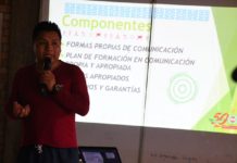 Un día más en el encuentro de Comunicadores en la Media Bota Caucana