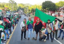 Con normalidad inició la Minga del Sur occidente Colombiano rumbo a la ciudad de Cali
