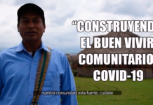 «Construyendo el buen vivir comunitario» – Covid 19