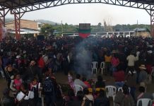Asamblea de juzgamiento contra responsables del asesinato de la Ne’jwe’sx (gobernadora) Liliana Peña