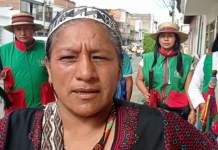 Aida Quilcue Vivas la senadora indígena. Trabajará por la vida y la paz, y su decisión: defender la diversidad y la permanencia de los pueblos originarios