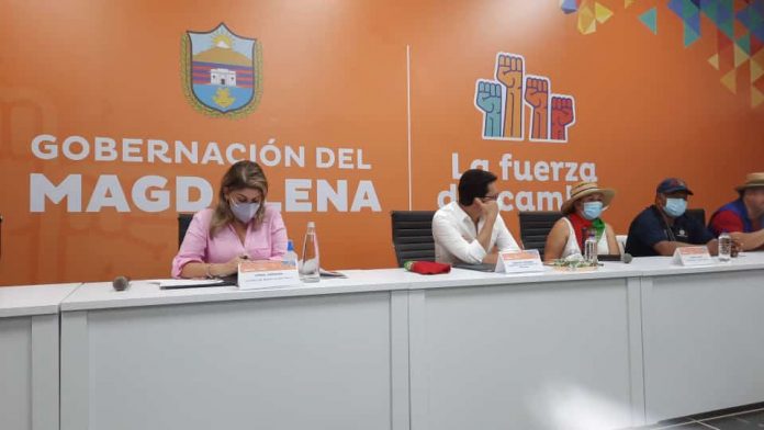 La Minga Nacional, Social y Popular se reúne en la Gobernación de Magdalena (2)