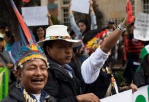 Pueblos indígenas colombianos reclamaron mayor seguridad para sus comunidades