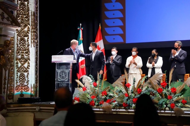Oaxaca y Canadá se hermanan a través del intercambio cultural