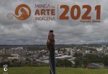 Se da inició a la Minga del Arte Indígena desde el sitio sagrado del Morro de Tulcán